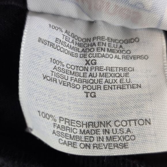 Vtg 1998 Garth Brooks Shirt Mens XL Blue Rose Graphic Concert Tour Country Music - Picture 9 of 13